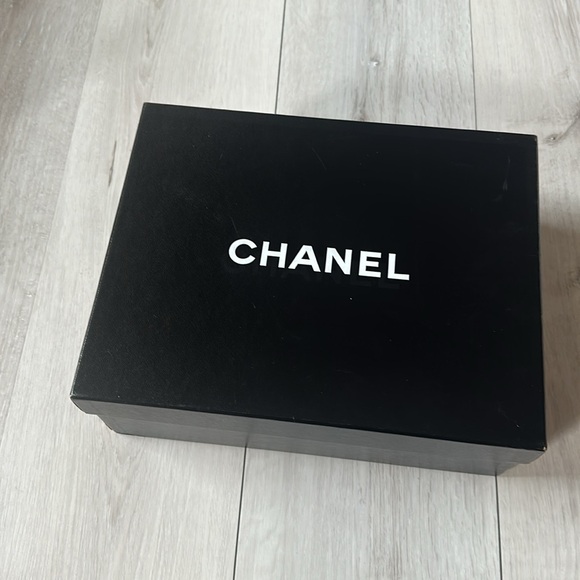 Chanel Escarpins glitter heels Pumps Brown size 7.5 NWT in box - Picture 4 of 10